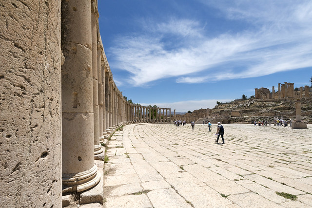 Jerash – VIII: The Oval Plaza