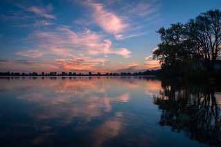 Sunrise over Long Pond