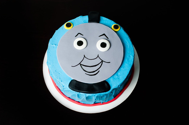 Simple Thomas the Train Cake