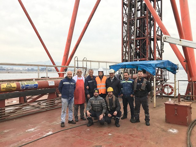 SEMW D-128 Dizel Çekiç, Diesel Hammer - Aliağa, İzmir / Erke Group / 24.04.2017