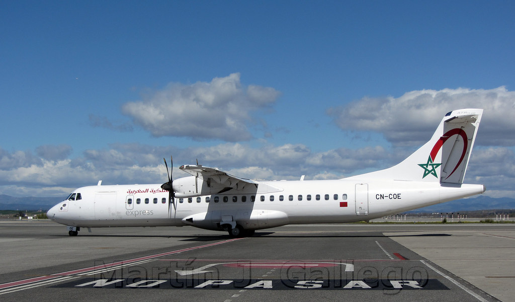 carrera sequía Estación de ferrocarril CN-COE | ATR-72-600. Royal Air Maroc Express (RAM Express) | Martin J.  Gallego. Siempre enredando | Flickr