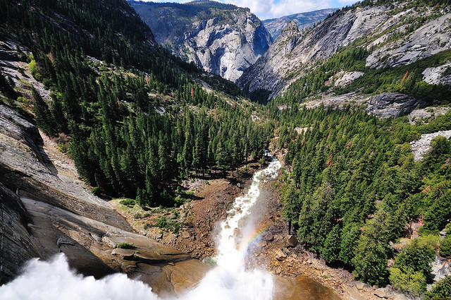 View from the Top of Nevada Falls