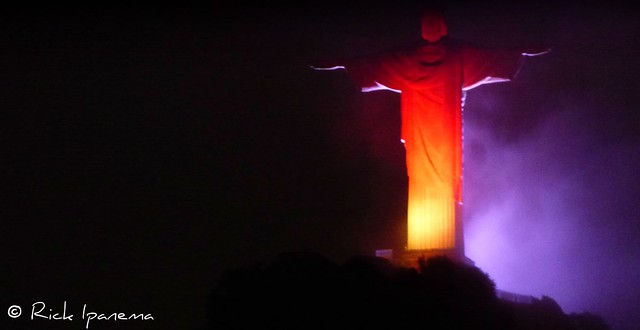 Fifa World Cup Brazil 2014 - Germany Champion - Deutschland Meister- The Statue of the Christ the Redeemer