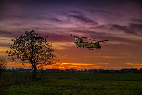 chinookhelicopter lowflyinghelicopter sunset sky clouds tree farmland ultrafastlens canonef50mmf10lusm langtoft lincolnshire uk aircraft