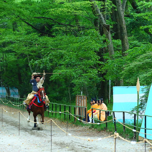 Yabusame Ritual 下鴨神社 流鏑馬(やぶさめ)神事 その2 Yabusame Shinto Ritual at Shimogamo-j… | Flickr