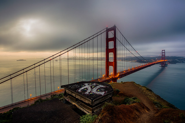 Golden Gate Bridge Spencer Battery Turret