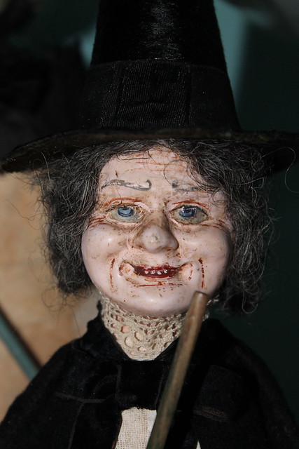 1920's German Witch with Wax Face