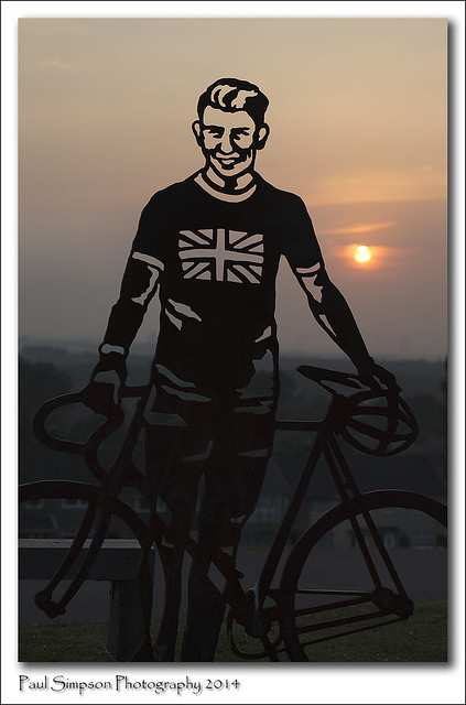 Sunset Cyclist