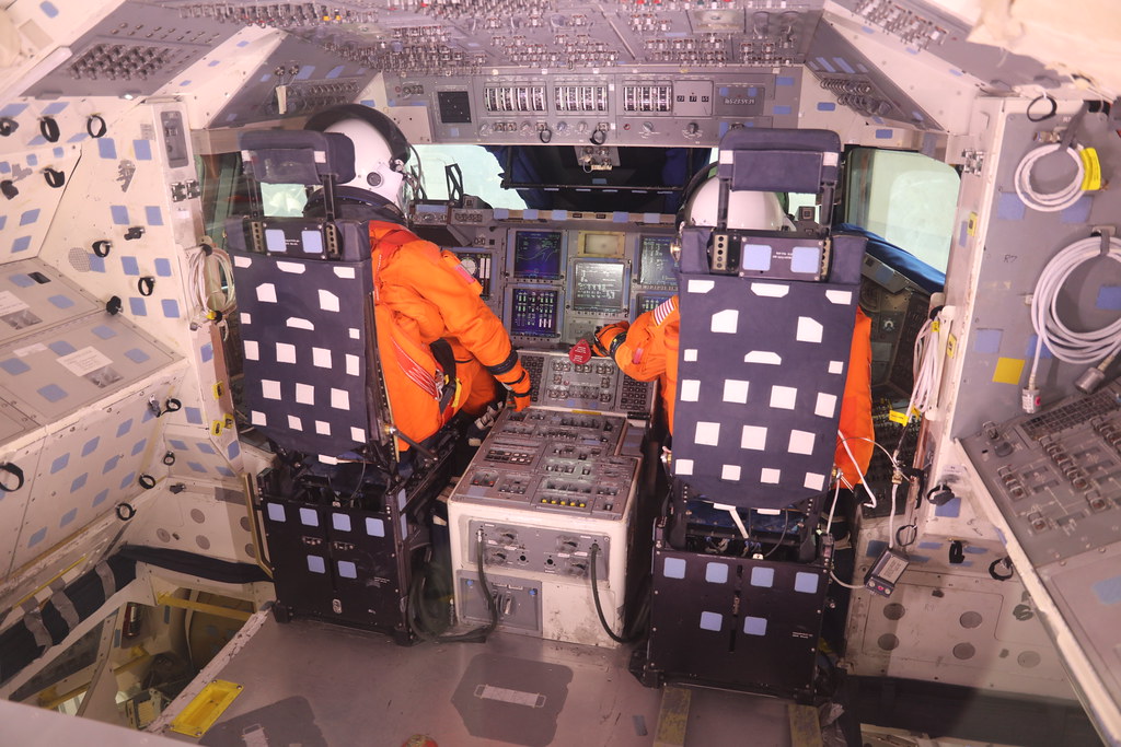 Shuttle Simulator Flight Deck