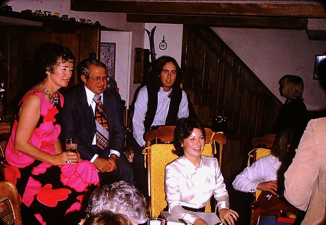 Found Photo - 1970s Christmas Party