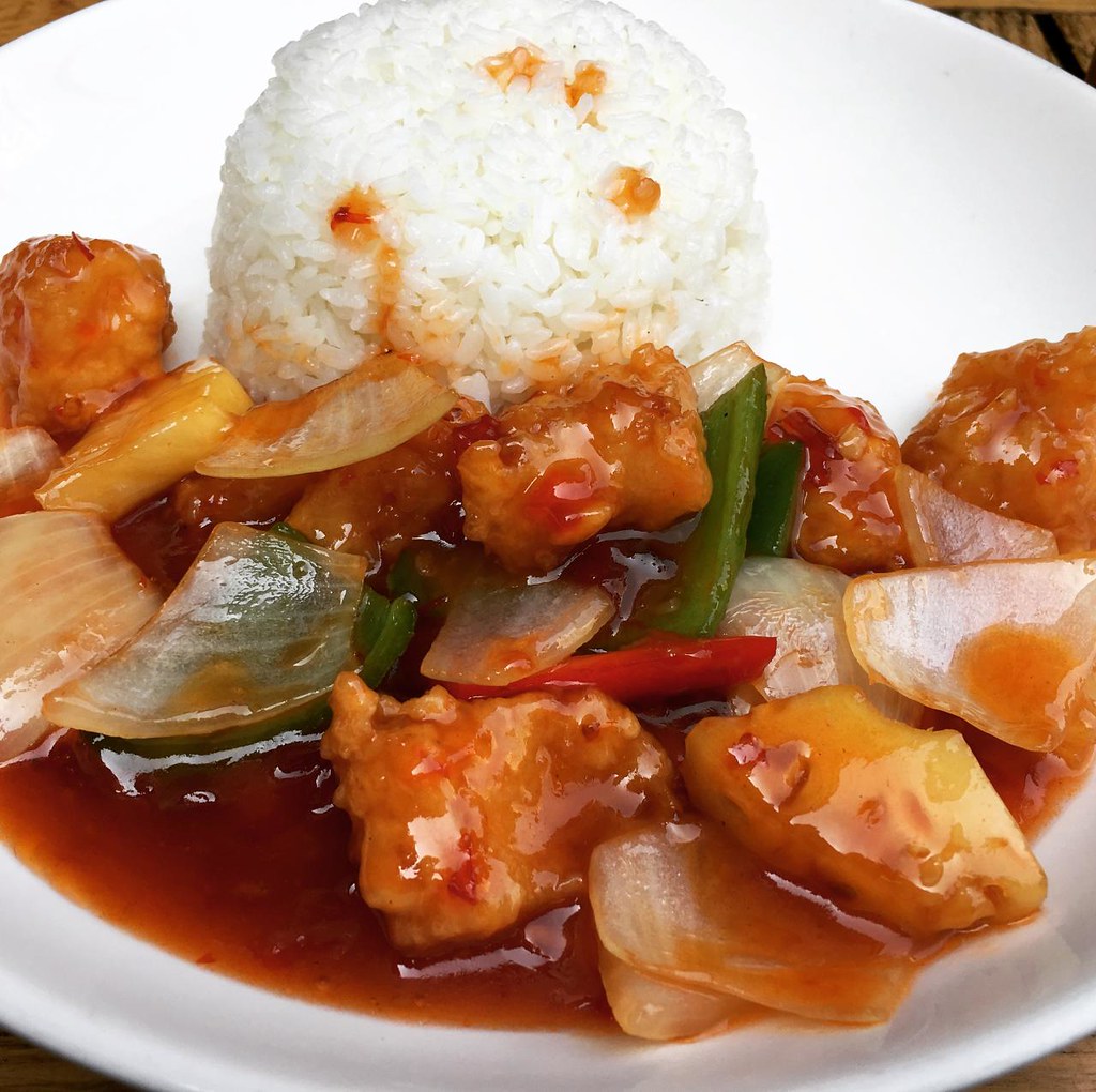 Sweet and Sour Fish with Rice!