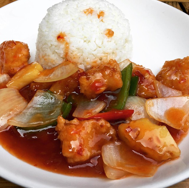 Sweet and Sour Fish with Rice!