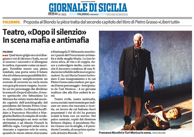 2014-04-24-Il Giornale di Sicilia-DOPO IL SILENZIO-RECENSIONE