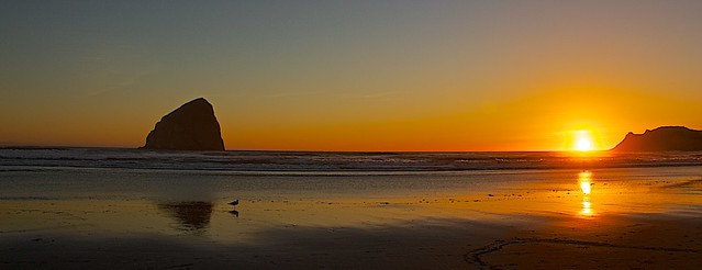 Sunset at Pacific City,OR