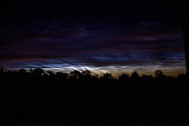 Dawn Noctilucent Clouds from Oxfordshire (6) 07/07/14