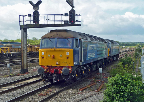 47828/47813 at Westbury_P1020639_090514 | DRS Class 47's No.… | Flickr