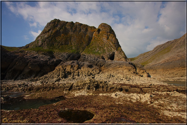 Paviland: Goat's Hole Cave, Gower. South Wales UK.