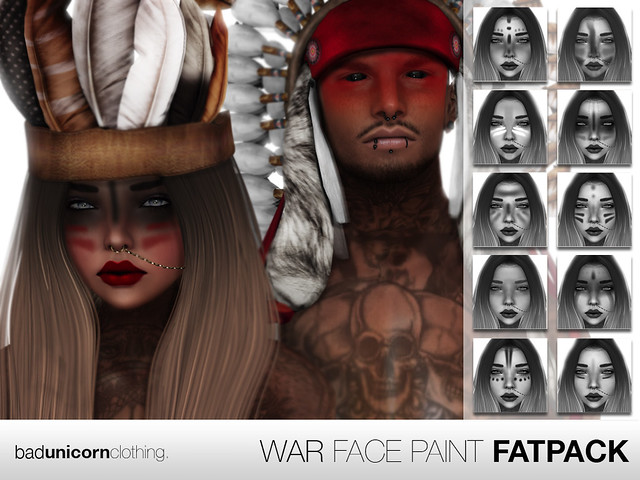 OUT NOW!!! WAR Face Paint