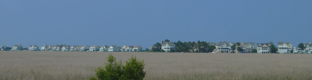 Vacation Homes on Roanoke Island, as Seen from U.S. 64