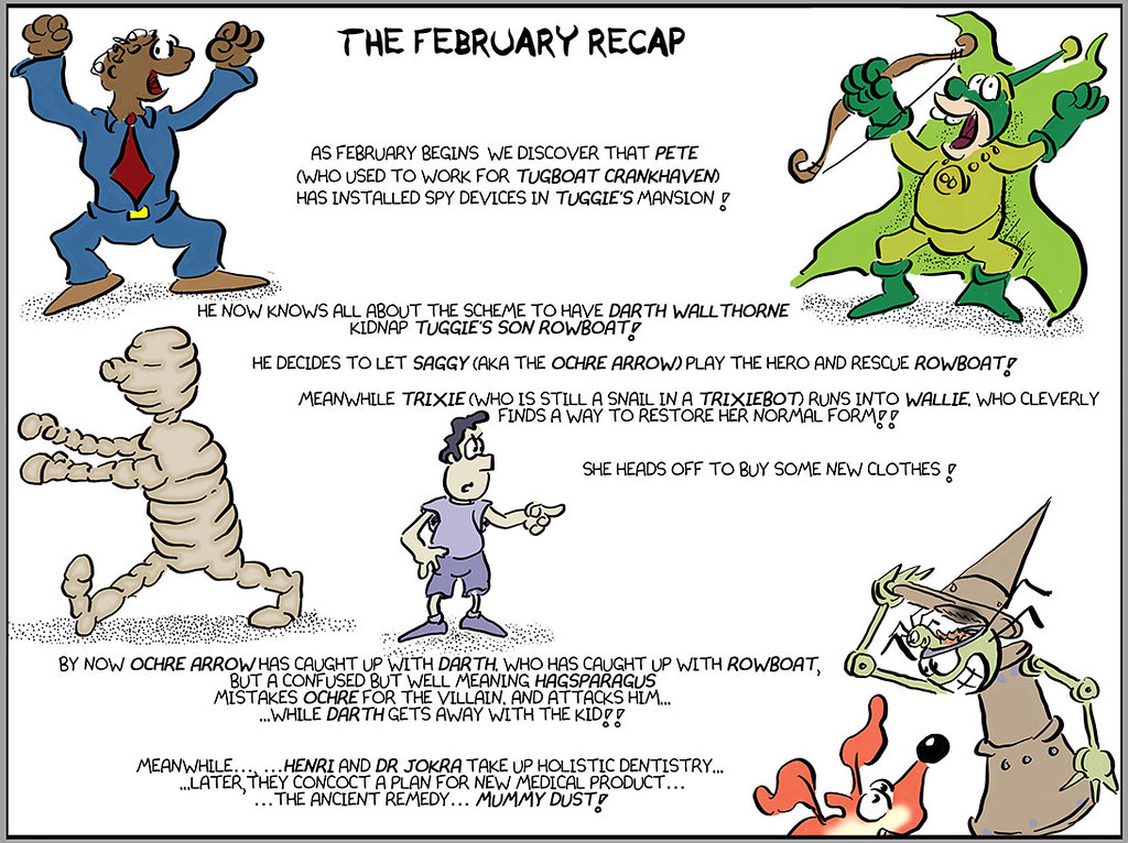 Ashcan Alley February Summary