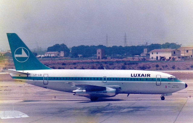 LX-LGI Boeing 737-2C9 cn 21444 Luxair Palma 11Jun79