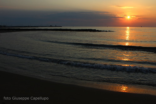 Sorgere del sole by Giuseppe Capellupo, sunrise mare alba sole crotone
