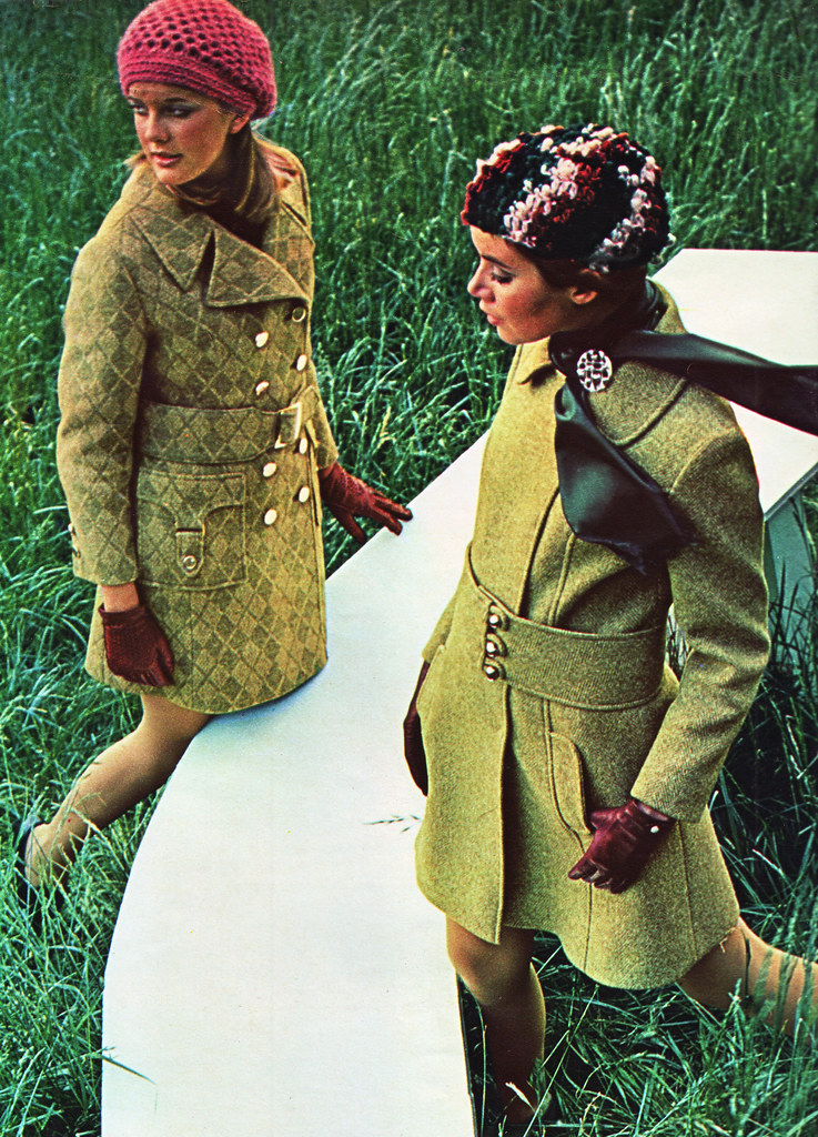 Seventeen 68 green coats | jsbuttons | Flickr