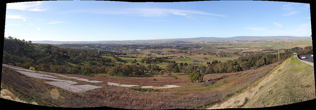 panorama over Mt Panorama