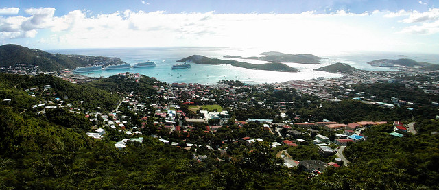 The beautiful island of St. Thomas, U.S. Virgin Islands