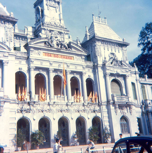 SAIGON 1966 by Jon W. Madzelan - City Hall - Tòa Đô Chánh