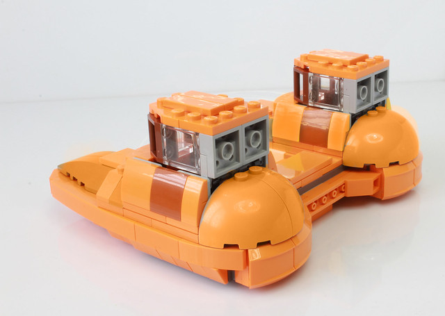 Lego Twin Pod Cloud Car (with instructions)