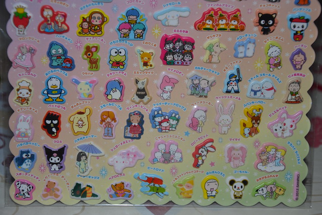 Stickers SANRIO 100 Characters 2012