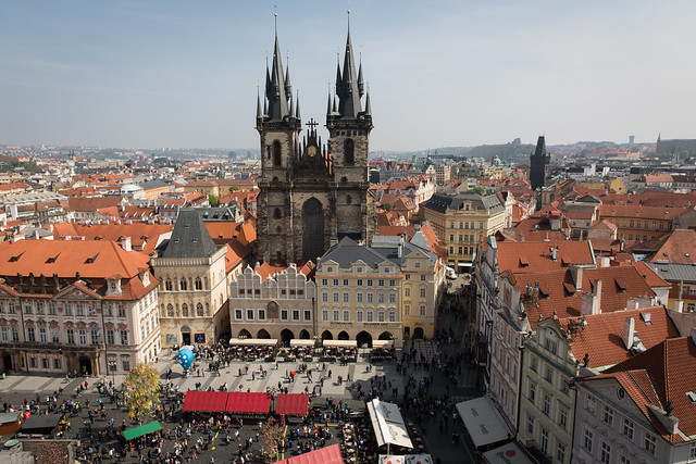 The Old Town Square and Church of Our Lady, Prague