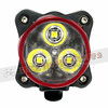 225-214 LEZYNE ZECTO DRIVE FRONT LIGHT警示前燈USB充電80流明紅環-1