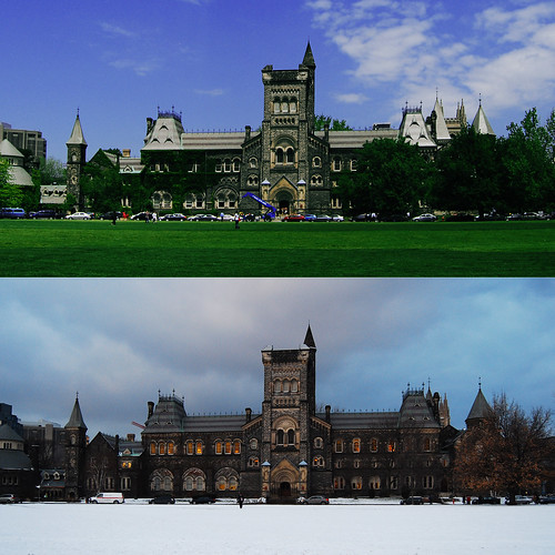 Changing of the Seasons at the University of Toronto
