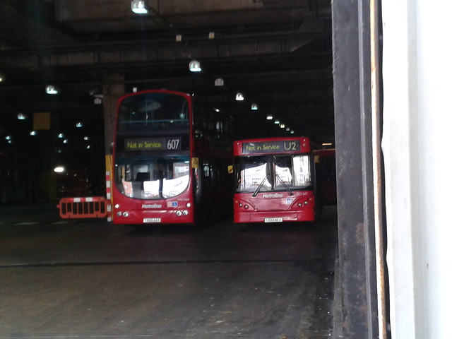 Metroline west VW1568 and DC1547