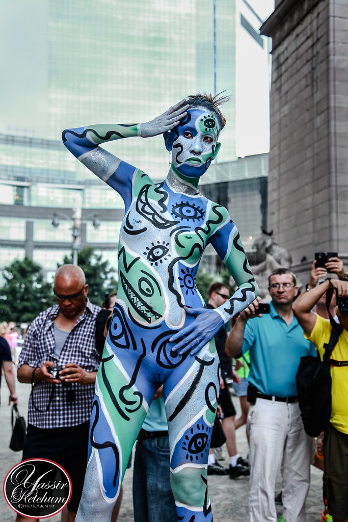 NYC Bodypainting Day 2014 - Bodypaint.me