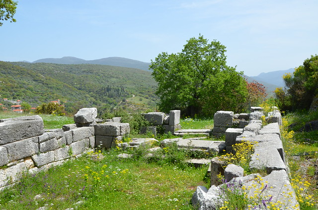 Tempel der Athene, Arkadia, Phigaleia, Griechenland