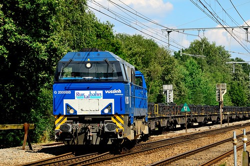 train nikon zug trains d200 trein treinen olen g2000 dieselloc vossloh rurtalbahn diesellokomotief ervanofoto kopertrein