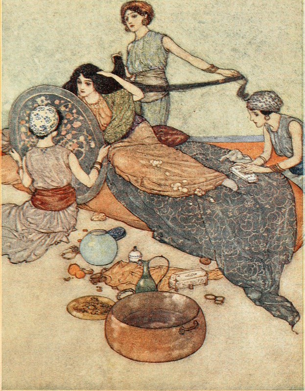 Image from page 122 of "Stories from the Arabian nights" (1911)