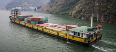 2016 - China - Yangtze River - Container Cargo