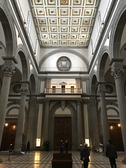 Abside by Michelangelo, Basilica di San Lorenzo, Piazza San Lorenzo, Florença