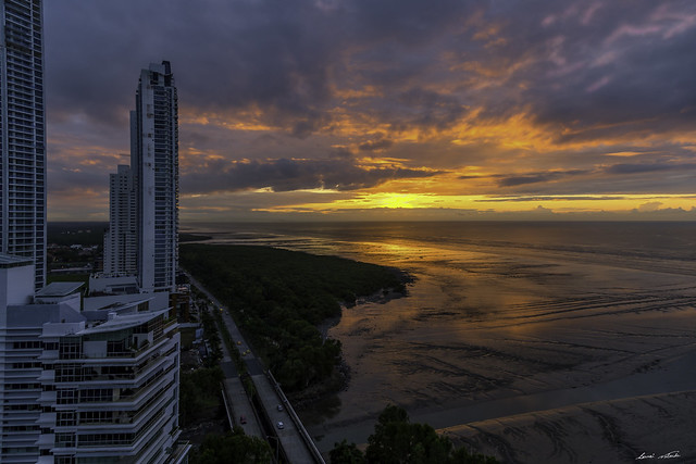 Sunrise in Costa del Este, Panama