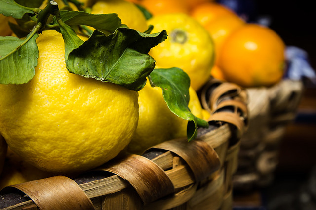 Cinque Terre: Les citrons de Corniglia