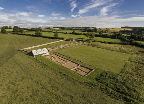 archaeology landscape ruins roman cotswolds helicopter radiocontrolled oxfordshire aerialphotography northleigh eastend romanvilla drone englishheritage northleighromanvilla westoxfordshire quadcopter djiphantom2visionplus