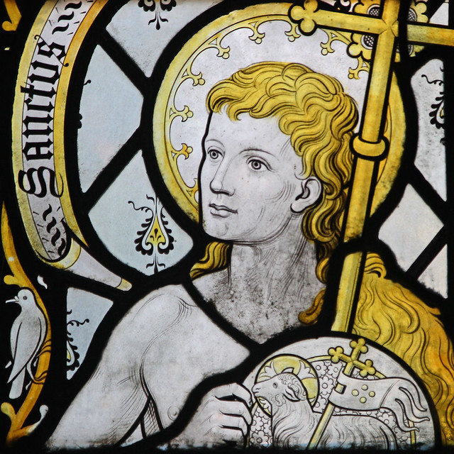 Stained Glass (detail), Rochester Cathedral