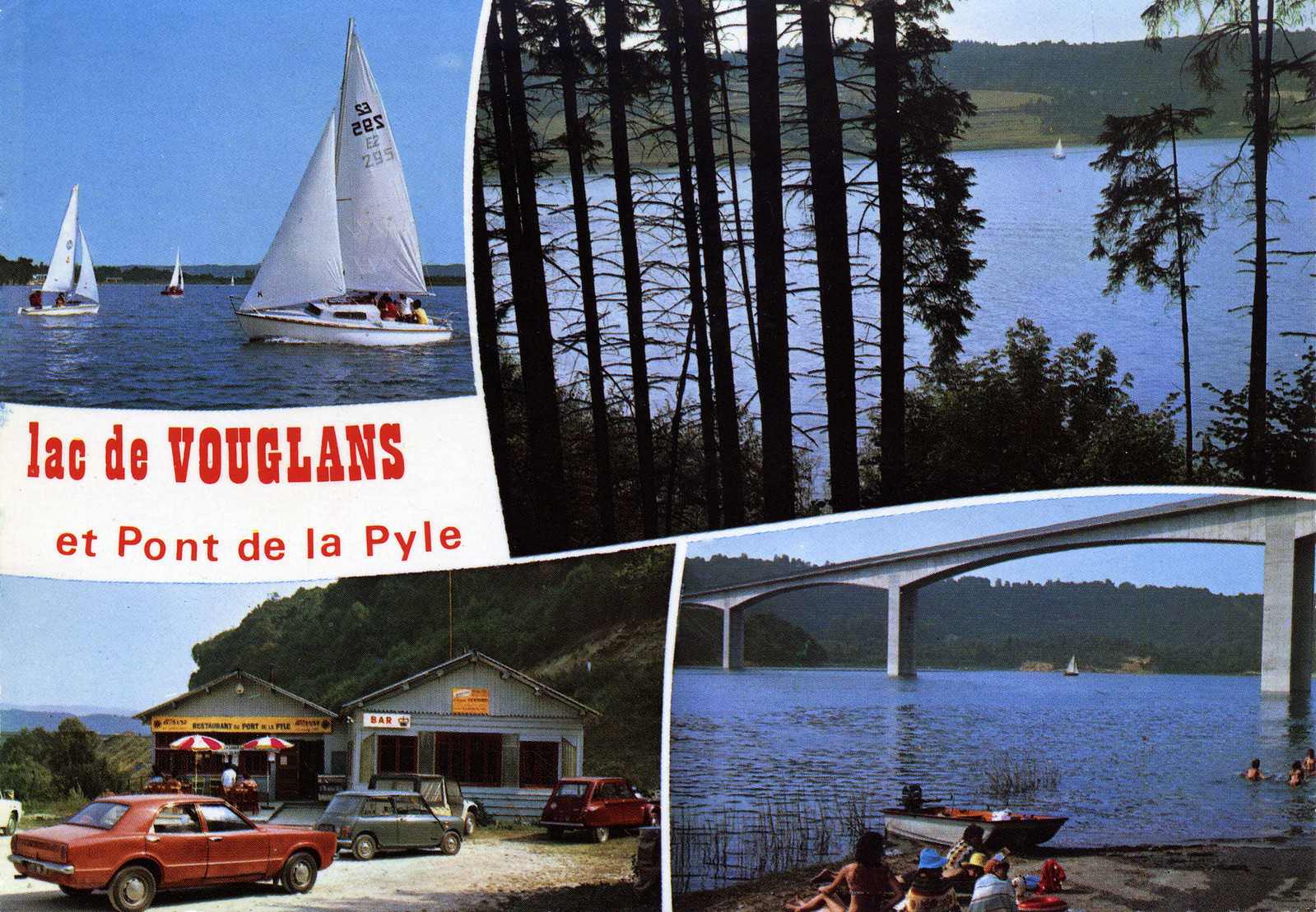 Lac de Vouglans et Pont de la Pyle