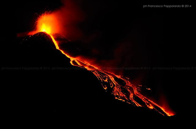 Fire tongues - Mt. Etna