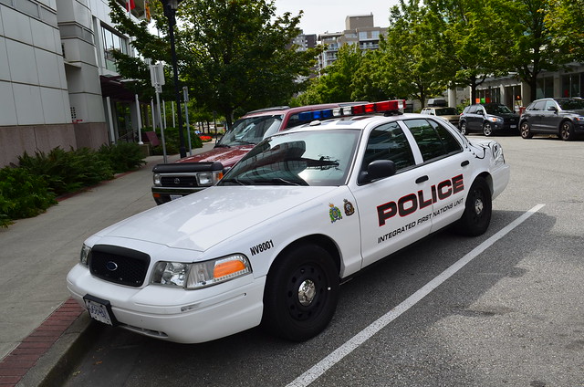 North Vancouver RCMP Integrated First Nations Unit Ford Crown Victoria