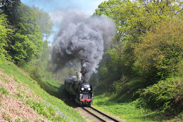 Pic 2...Steam loco Taw Valley on the Severn Valley Railway